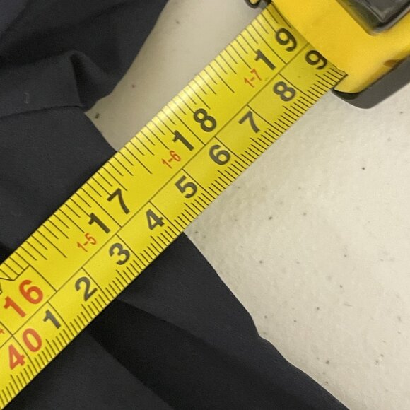 Tory Burch Womens Jane Shirt Dress Size 4 Navy Blue Crepe de chine ruffle NWT - Picture 12 of 14